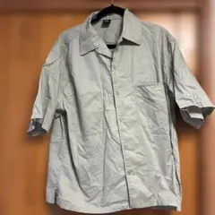 グレー 半袖シャツ 軽量素材