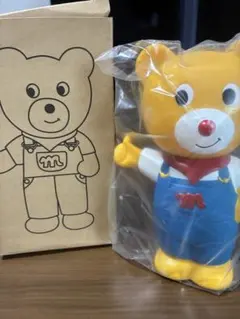 ミキハウス 貯金箱 くま ノベルティのサムネイル