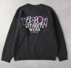 新品未使用★VISION STREET WEAR ブラック ニット