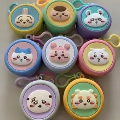 【新品未使用】　ちいかわ　まんまるミニシリコンポーチ 8個コンプリートセット