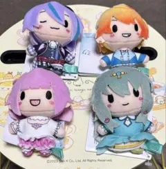 劇場版プロセカ ワンダショ ふわぷちマスコット フルコンプ　全４種セット