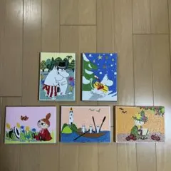 ムーミン ダイヤモンドペインティング 5枚セット