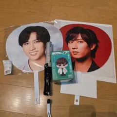  Man 阿部亮平 グッズセット うちわ　ラババン　ミラー　ヘアバンド Snow Man 阿部亮平 グッズセット うちわ ラババン ミラー ヘアバンド