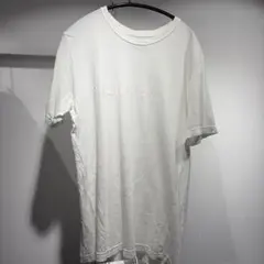 BLAMINK コットン クルーネック エンブレム Tシャツ ホワイト 0 - メルカリ