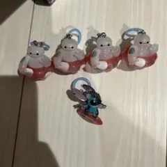 ディズニー　めじるしアクセサリー　Summer ベイマックス　スティッチ