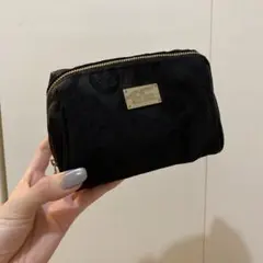 MARY QUANT ブラック ポーチ