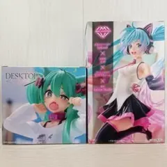 初音ミク猫耳TシャツとBirthday2021AMP HappyCat2種セット
