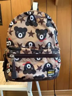 【新品未使用】DOUBLE.B クマ柄リュック