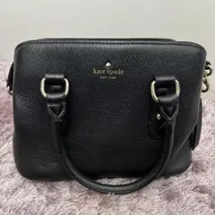 【年末セール！】kate spade 黒 レザー ショルダーバッグ