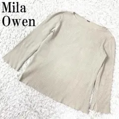 Mila Owen ミラオーウェン リブニット アイボリー 0 B2477のサムネイル