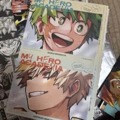 ジャンプGIGA ヒロアカ　緑谷　爆豪　ステッカーアルバム　付録