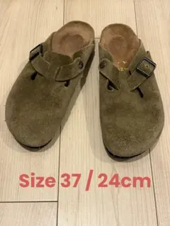 BIRKENSTOCK Boston スエード サボ クロッグ ブラウン 42 BIRKENSTOCK Boston スエード サボ クロッグ ブラウン 42 - メルカリ
