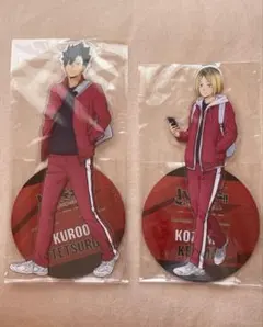 黒尾鉄朗・孤爪研磨　ビッグアクリルスタンド 2体セット