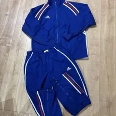 アディダス トラックジャケット ジャージ トリコロール 日本製 上下サイズ別