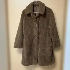 ユニクロ　フリースステンカラーコート　Mサイズ