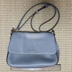 【中古】Kate spade バッグ　ショルダーバッグ　ブルー　肩掛け