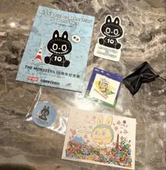 THE MONSTERS 10周年記念展 来場特典セット チャーム等オマケつき