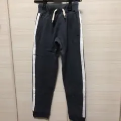 新品　GAP KIDS ジョガーパンツ スウェットパンツ　ライン　裏起毛