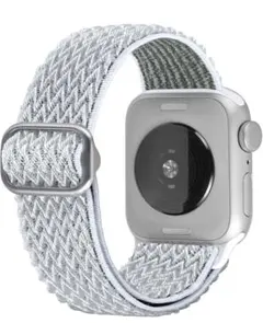 ナイロン伸縮性ソロループ時計ベルト 交換用バンド 無段階調整 男女兼用