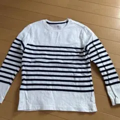 UNIQLO ボーダー 長袖カットソー 130