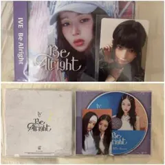 IVE Be Alright ソロジャケ 通常盤 CD レイ トレカ