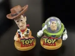 チョコエッグ ディズニー　トイストーリー ウッディ　バズ・ライトイヤーのサムネイル
