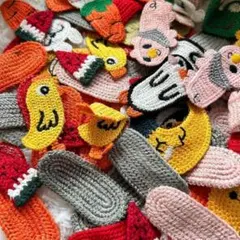 ワッペン　ニット　縫い付け　デコパーツ　刺繍　パッチ　モチーフ　レースワッペン