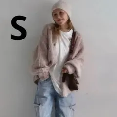 しまむら hideka 2wayカーディガン ベージュ S Linoluce