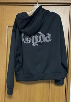 BACK GYDAラインストーンラメパーカーのサムネイル