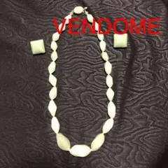 ヴァンドーム　ヴィンテージネックレス＆イヤリング