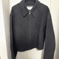 TODAYFUL グレー ジップアップウールジャケット