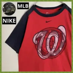 NIKE MLB 鬼フェード ナショナルズ ナイキ ラグラン Tシャツ tシャツ