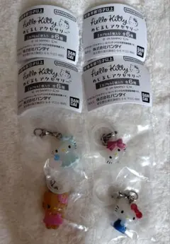 ハローキティ めじるしアクセサリー 4個セット