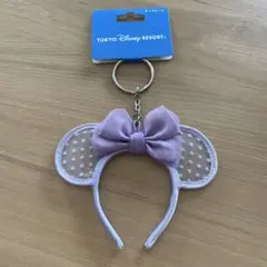 TOKYO Disney RESORT ミニーマウス耳型キーチェーン