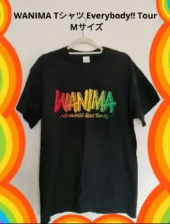 WANIMA Every body tour 公式ツアーTシャツ