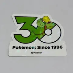 ポケモンメガフェスタ 30周年ステッカー マダツボミ 韓国限定