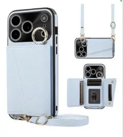 iPhone 17 Pro 用の ケース 手帳型 肩掛け アイフォン17 Pro