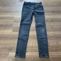 GU スキニーデニム 79 ダークブルー