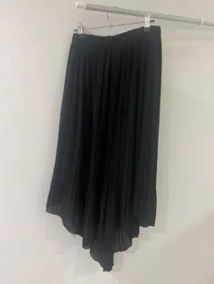 JEANASIS 黒 プリーツスカートのサムネイル