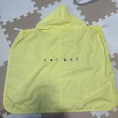 イエロー ギンガムチェック 3WAYブランケット　ファミリア　familiar