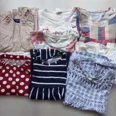 ベビー服 まとめ売り 80サイズ 8点セット　女の子 プティマインのサムネイル