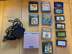 ゲームボーイアドバンス SP ソフト＆充電器付き