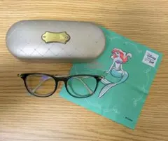 Zoff ディズニー アリエル 眼鏡 度あり