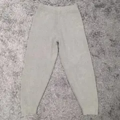 ユニクロ　ソフトフラッフィーパンツ　140cm　ライトグリーン