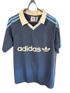 adidas ゲームシャツ ピンストライプジャージー - メルカリ