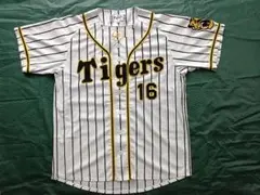 美品　阪神タイガース 西勇輝 刺繍タイプ レプリカユニフォーム Mサイズのサムネイル