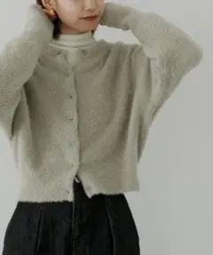 URBAN RESEARCH ラメニットカーディガン