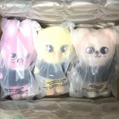 新品未開封 スキズ SKZOO PLUSH ORIGINAL ぬいぐるみ 3個