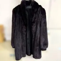 ★上質ミンク毛皮コート★エレガント高級アウター