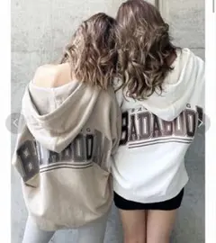 GYDA BADABING BADABOOM ZIPUP スウェットパーカー Fのサムネイル